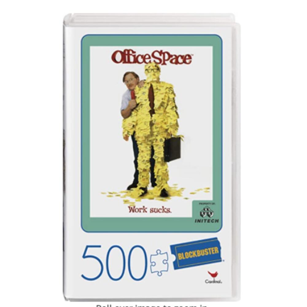 Office Space Blockbuster 500 Piece Jigsaw Puzzle NEW